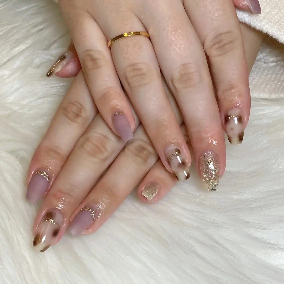 ネイル メンズネイル ワンホンネイル studio tam 髙橋彩夏のネイルデザイン