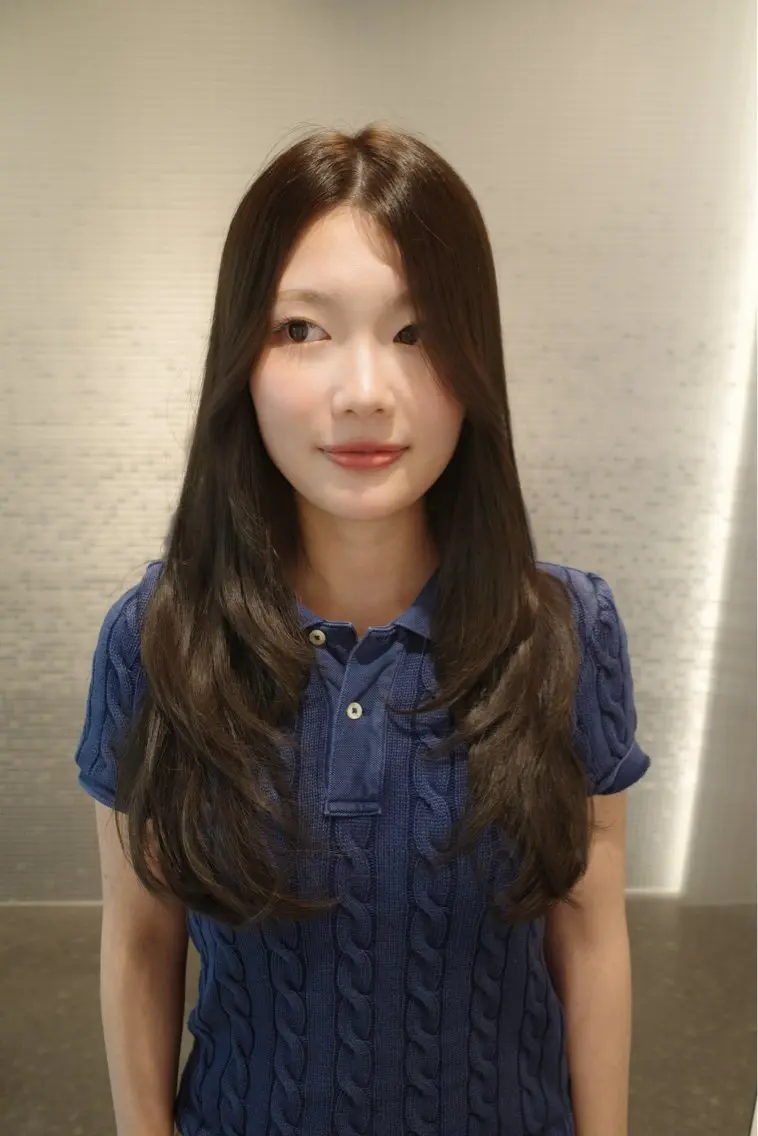 ケアカラー+10stepリンゴ幹細胞トリートメントの写真