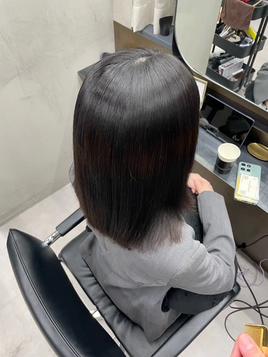 セミロング 榊原竜弥 髪質改善/美髪作りのヘアスタイル