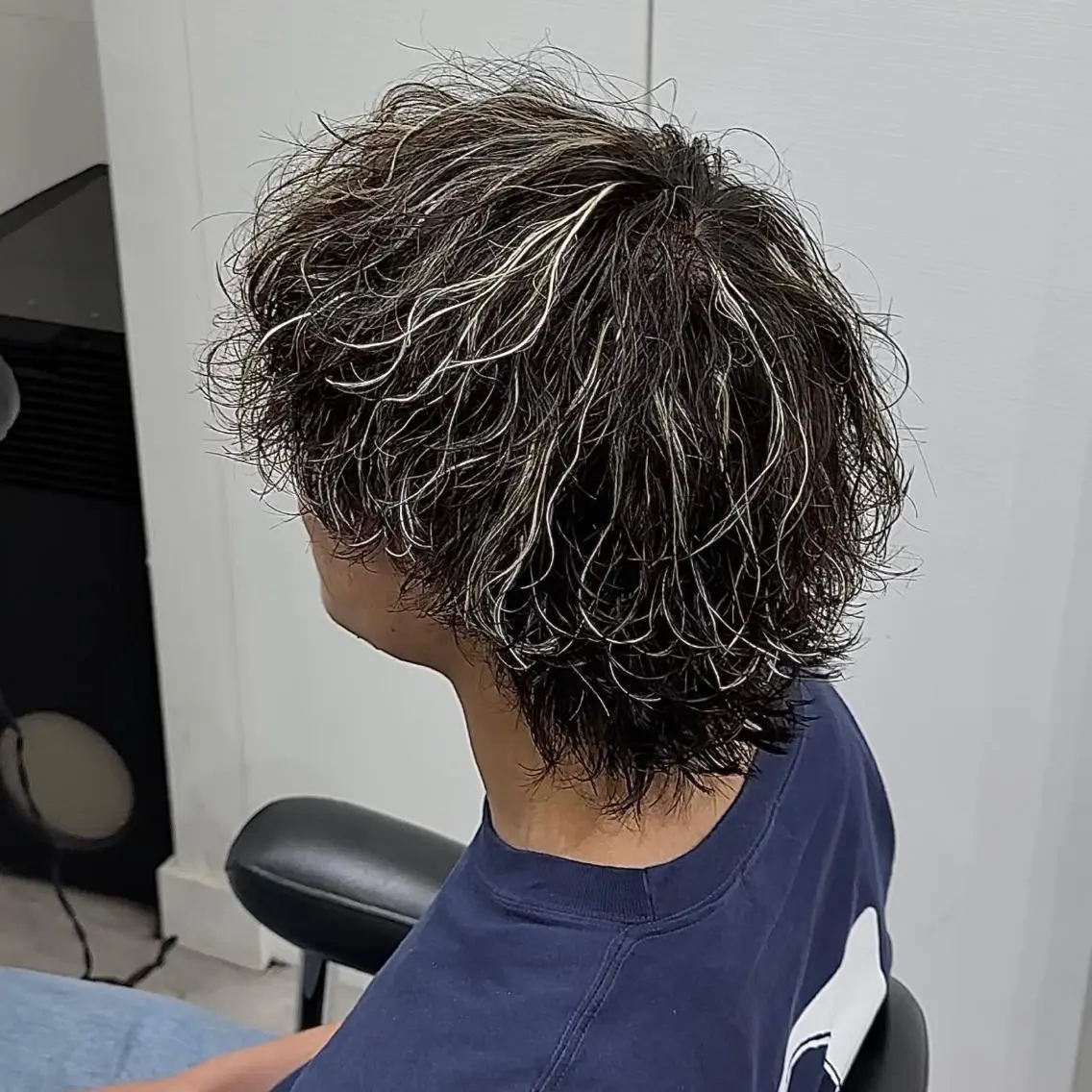 《ご新規様限定‼️》【メンズカット✂︎＋パーマ＋ハイライト】の写真