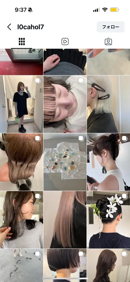名古屋美容院 cahoのヘアスタイル