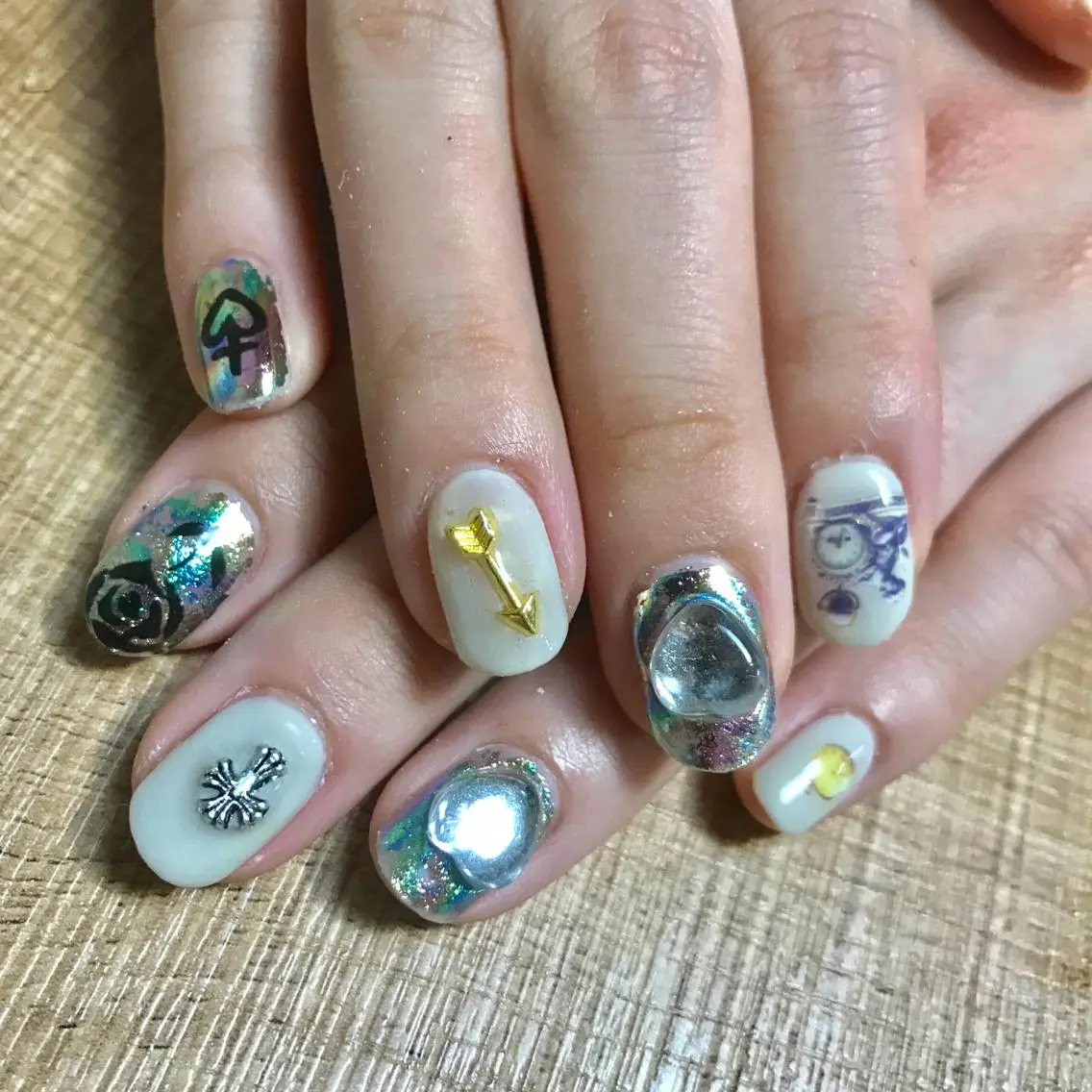 ネイル アートネイル 安藤 Charlotteのネイルデザイン