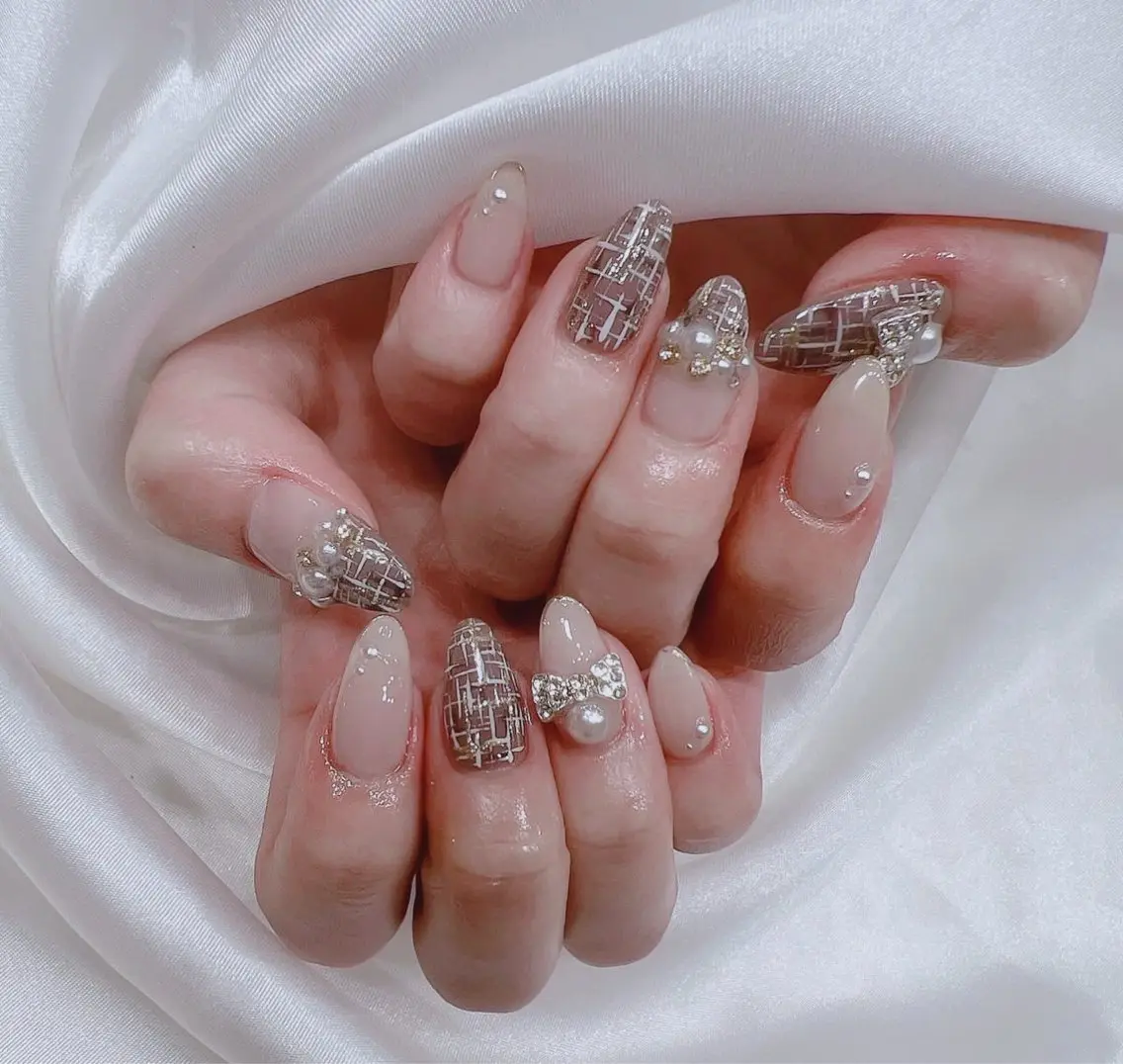 ネイル ハンドネイル ╹◡╹MimoEye lash🌻Nailのマツエク・マツパデザイン