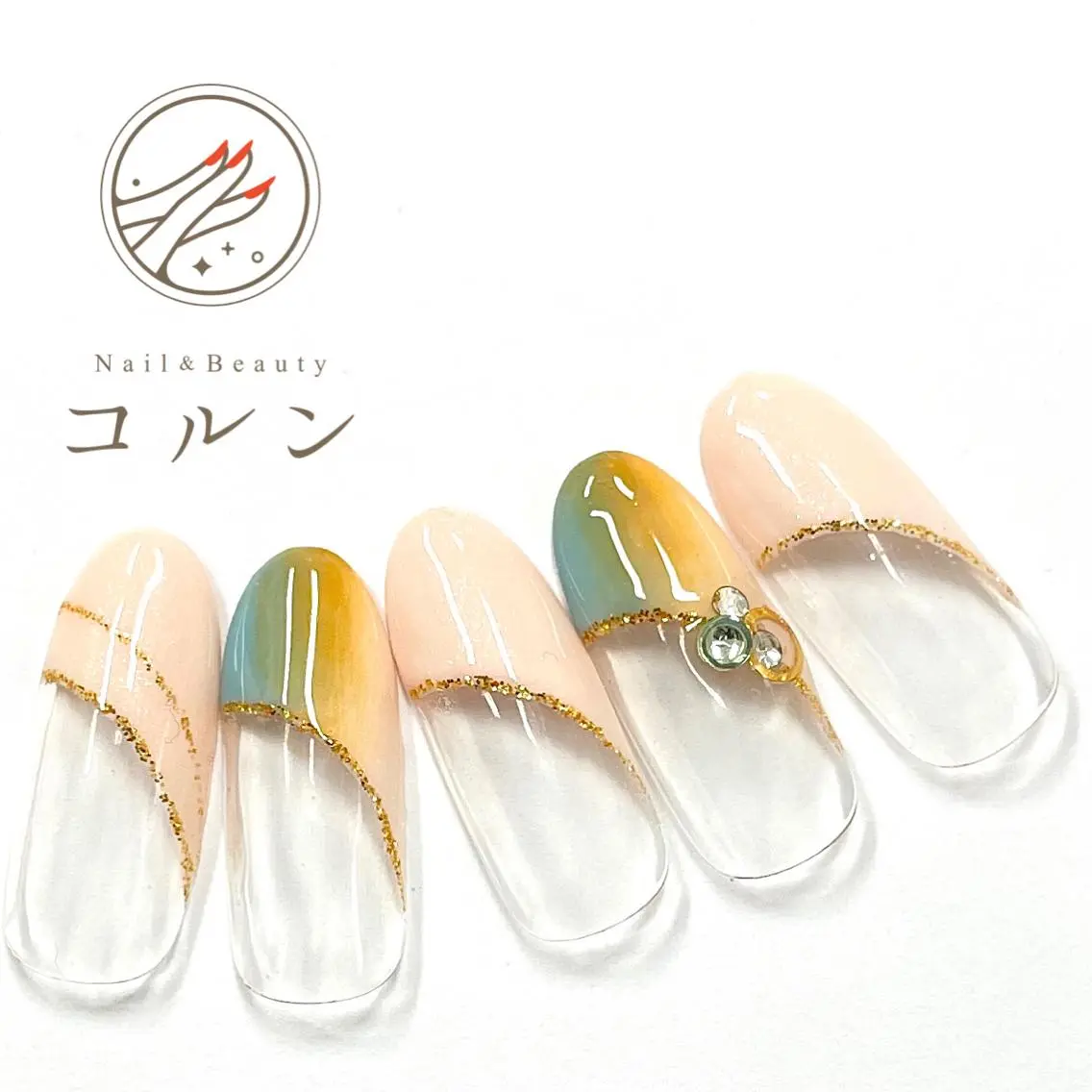 ネイル ハンドネイル フットネイル NailBeauty コルンのネイルデザイン