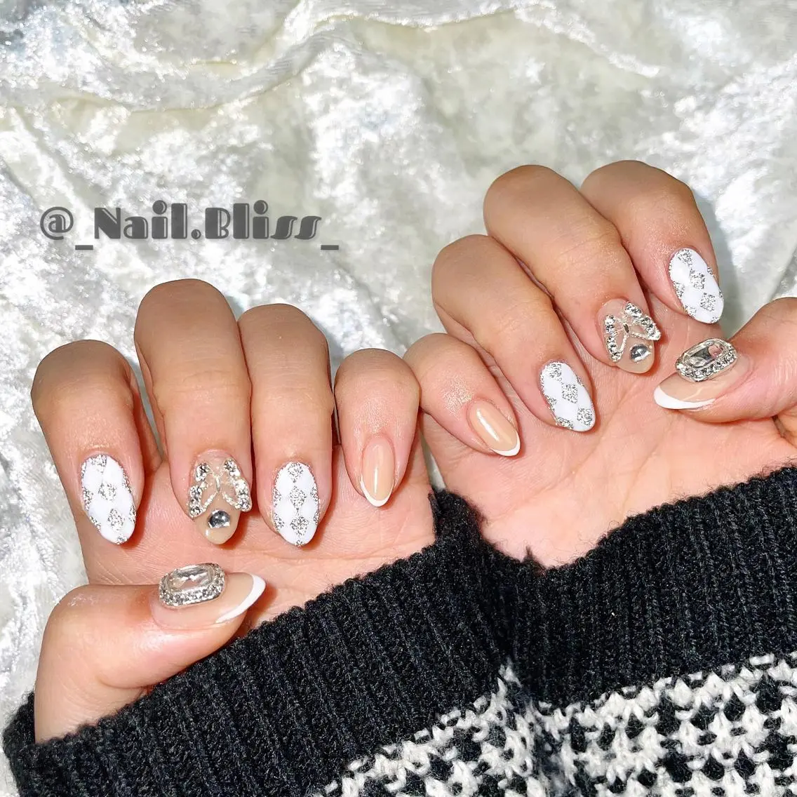 ネイル フラッシュネイル ハンドネイル NAIL BLISSのネイルデザイン