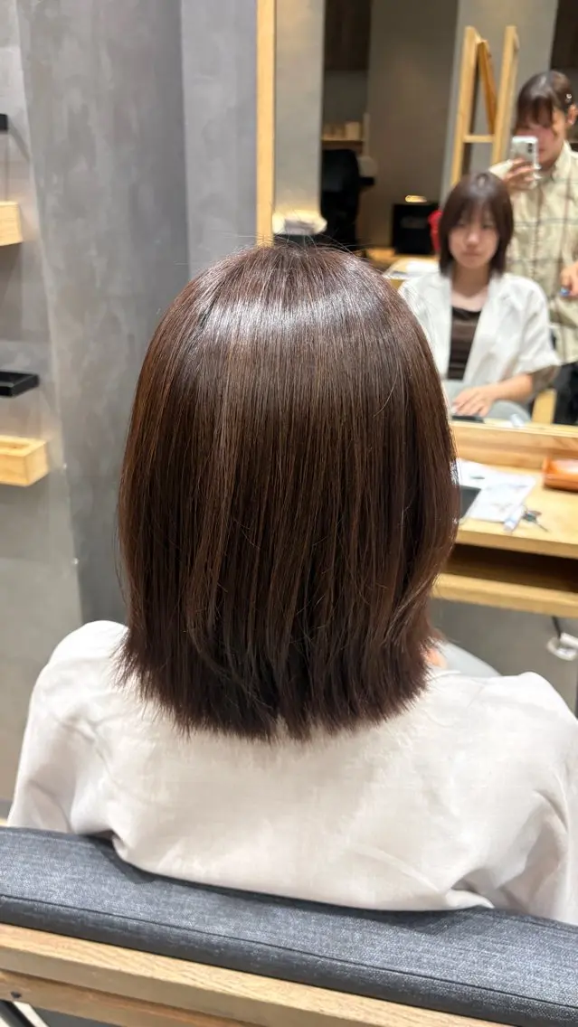 縮毛矯正 Inity／ 岡本 尚子のヘアスタイル