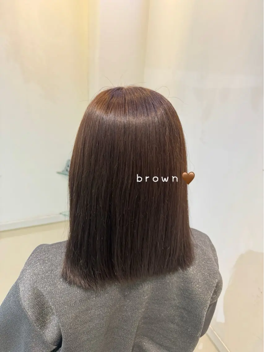 カラー カット ヘアカラー Rossoうるま/ ♡仲松ラナのヘアスタイル