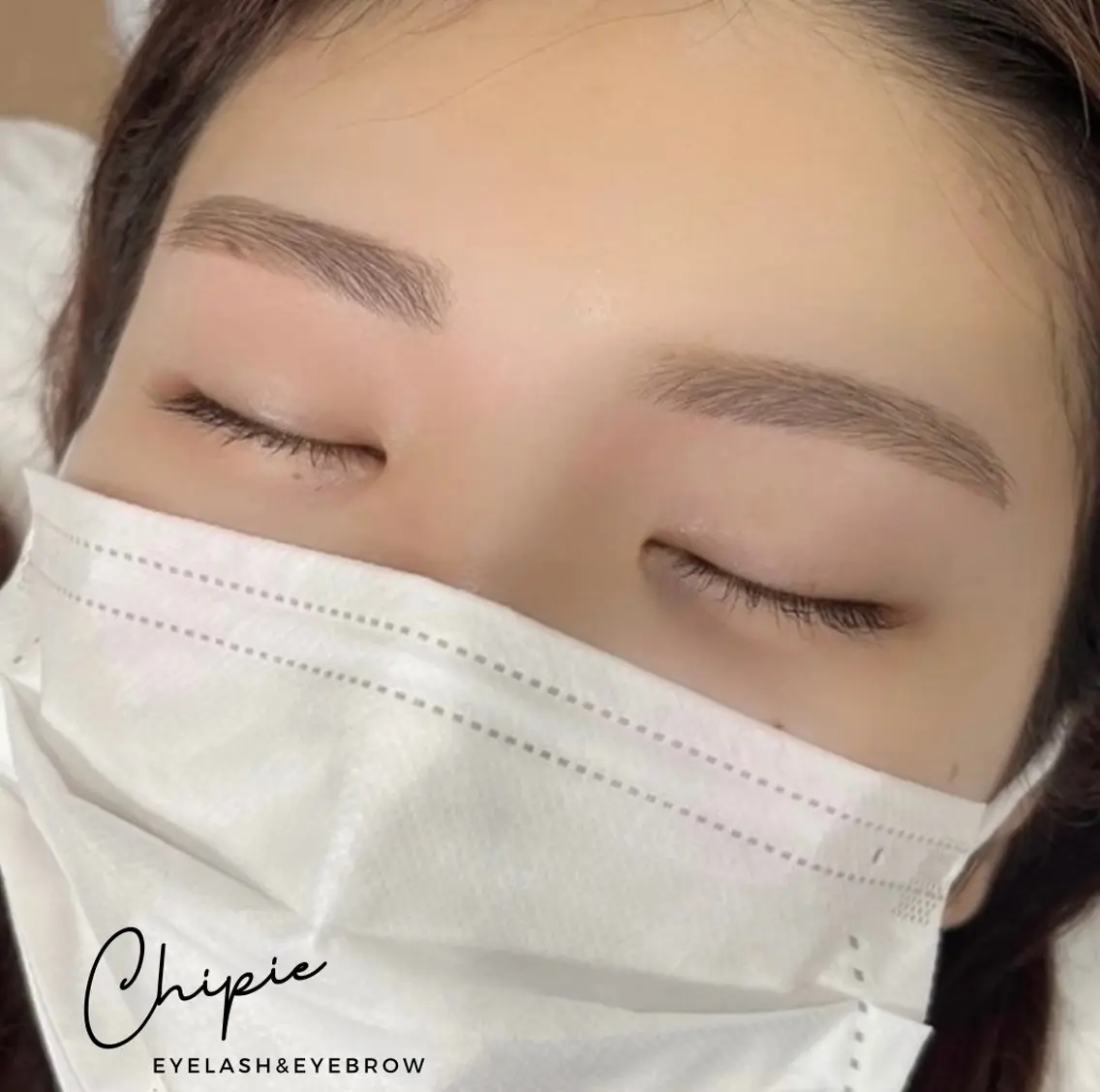 アイブロウ!毛量調整付き♪【眉Wax/メイク込み】の写真