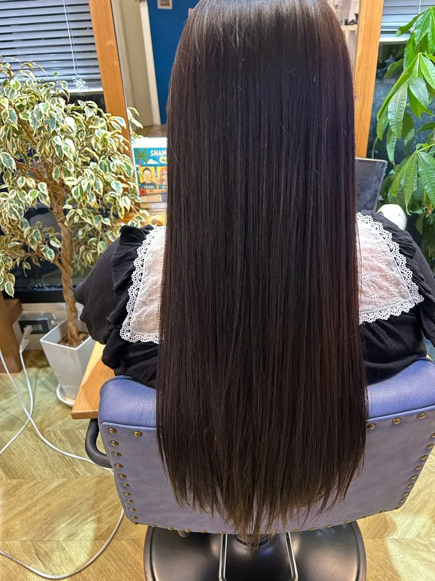 縮毛矯正🌙髪にドラマを…【髪ドラ】スタイルチェンジナシの整えカット➕1000円の写真