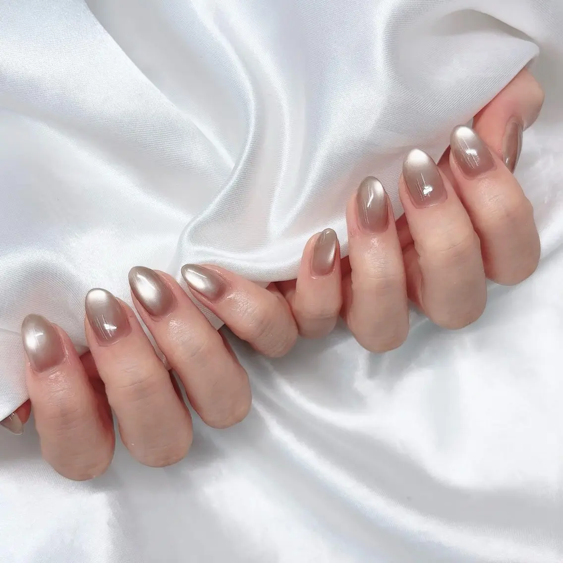 ネイル ビー玉ネイル ハンドネイル 京橋/ Lance nail Minaのネイルデザイン