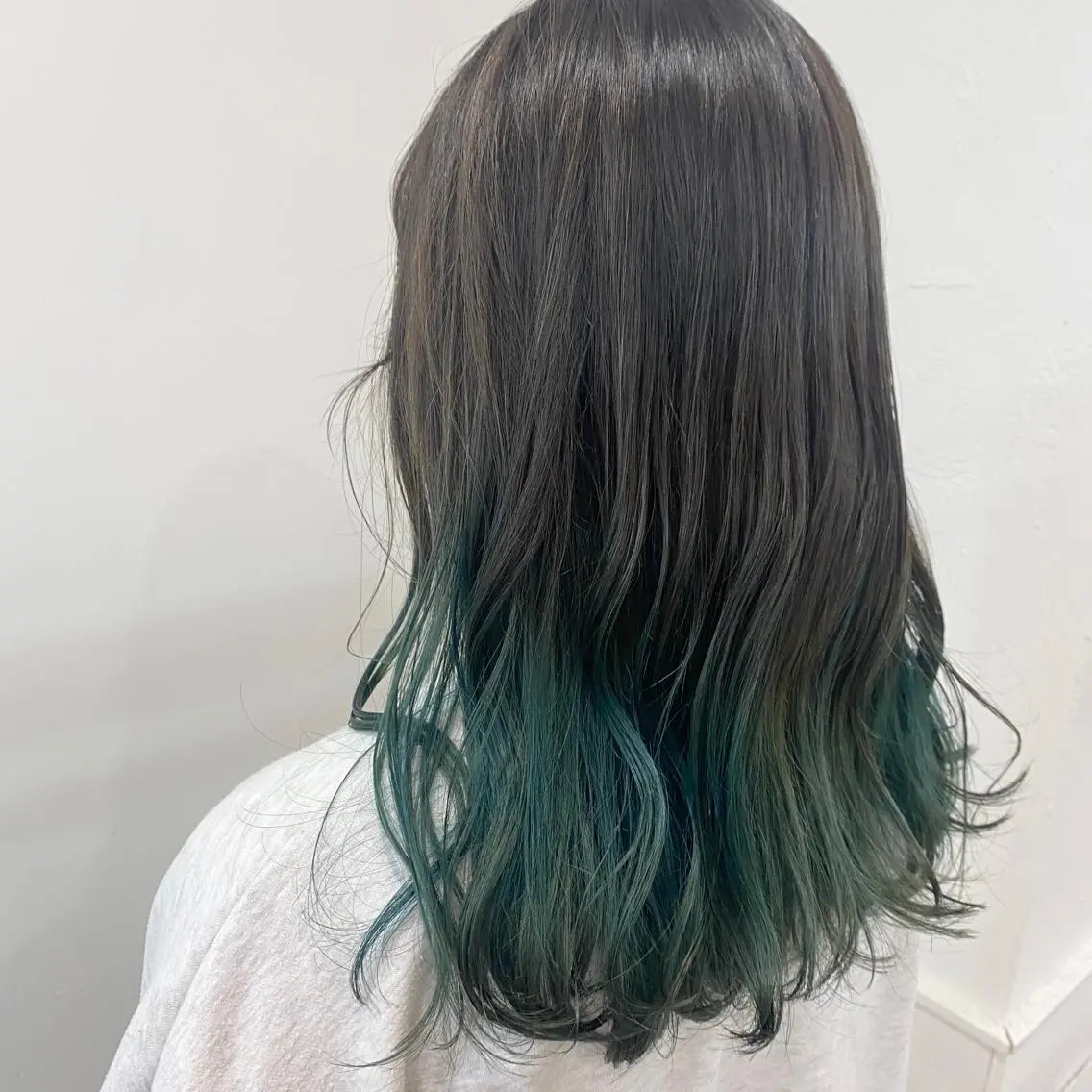 セミロング ヘアカラー トリートメント 吉原 みえのヘアスタイル