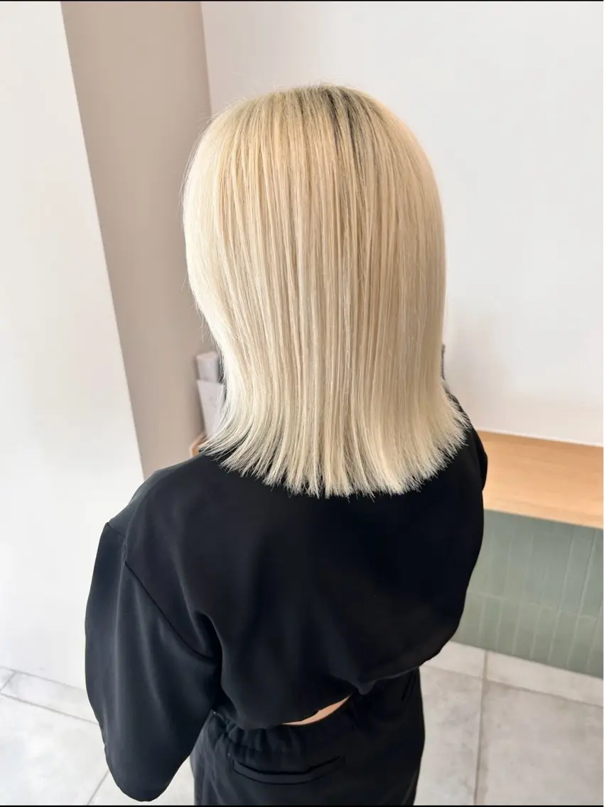 セミロング カラー ヘアアレンジ 【代表】 たき〜のヘアスタイル