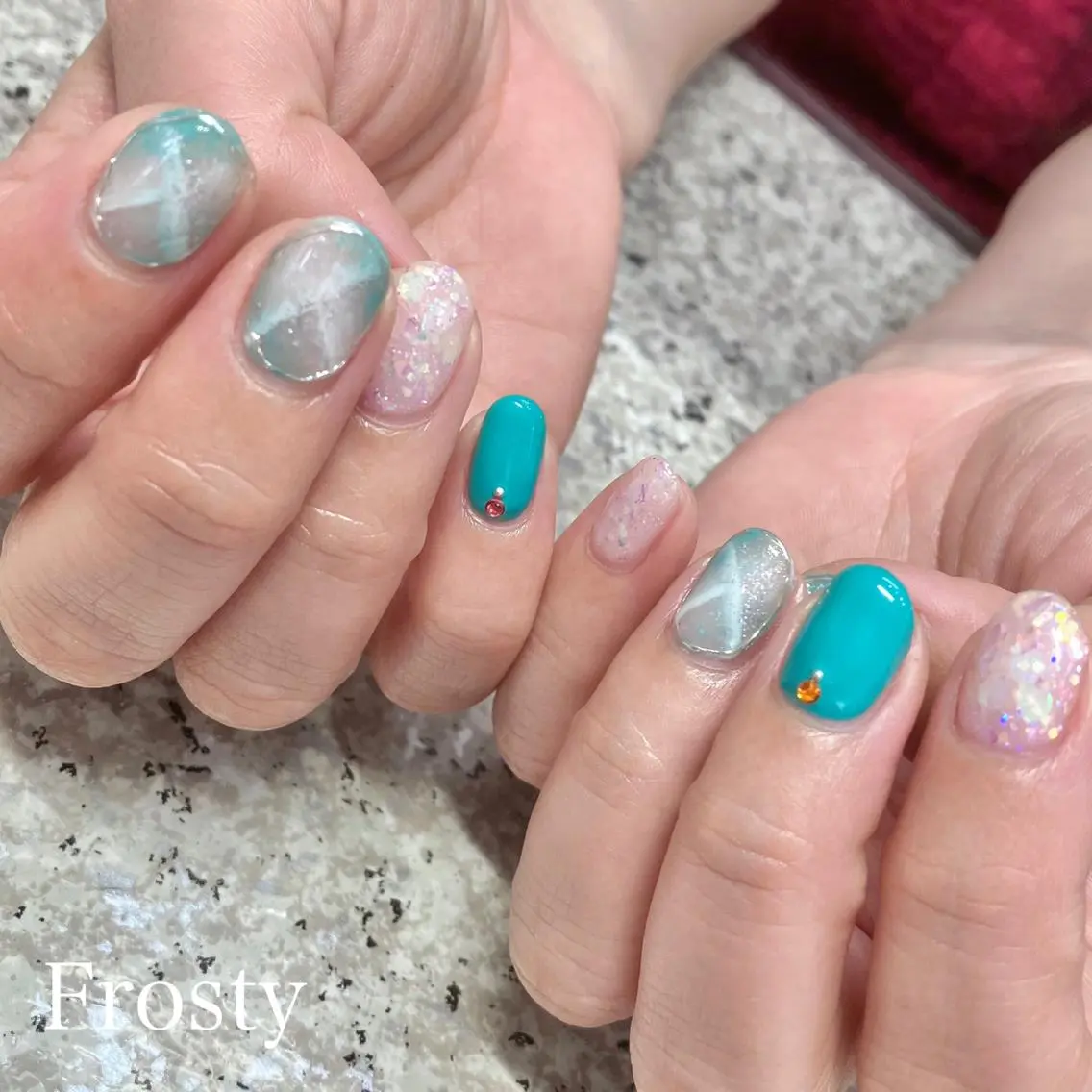 ネイル ハンドネイル Mys. 三上紗紀のネイルデザイン