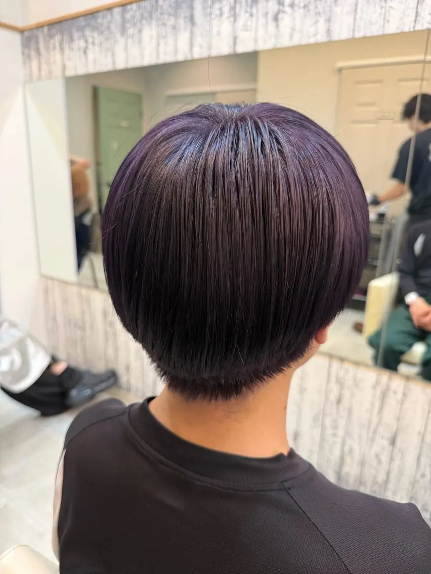 カラー メンズ メンズブリーチ ブリーチ ヘアカラー レディースモデル募集 角快利のヘアスタイル