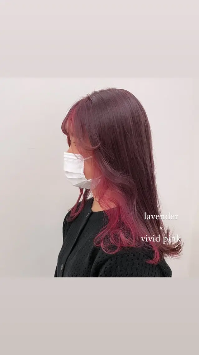 カラー ParveMix 🪽鳥取彩花のヘアスタイル