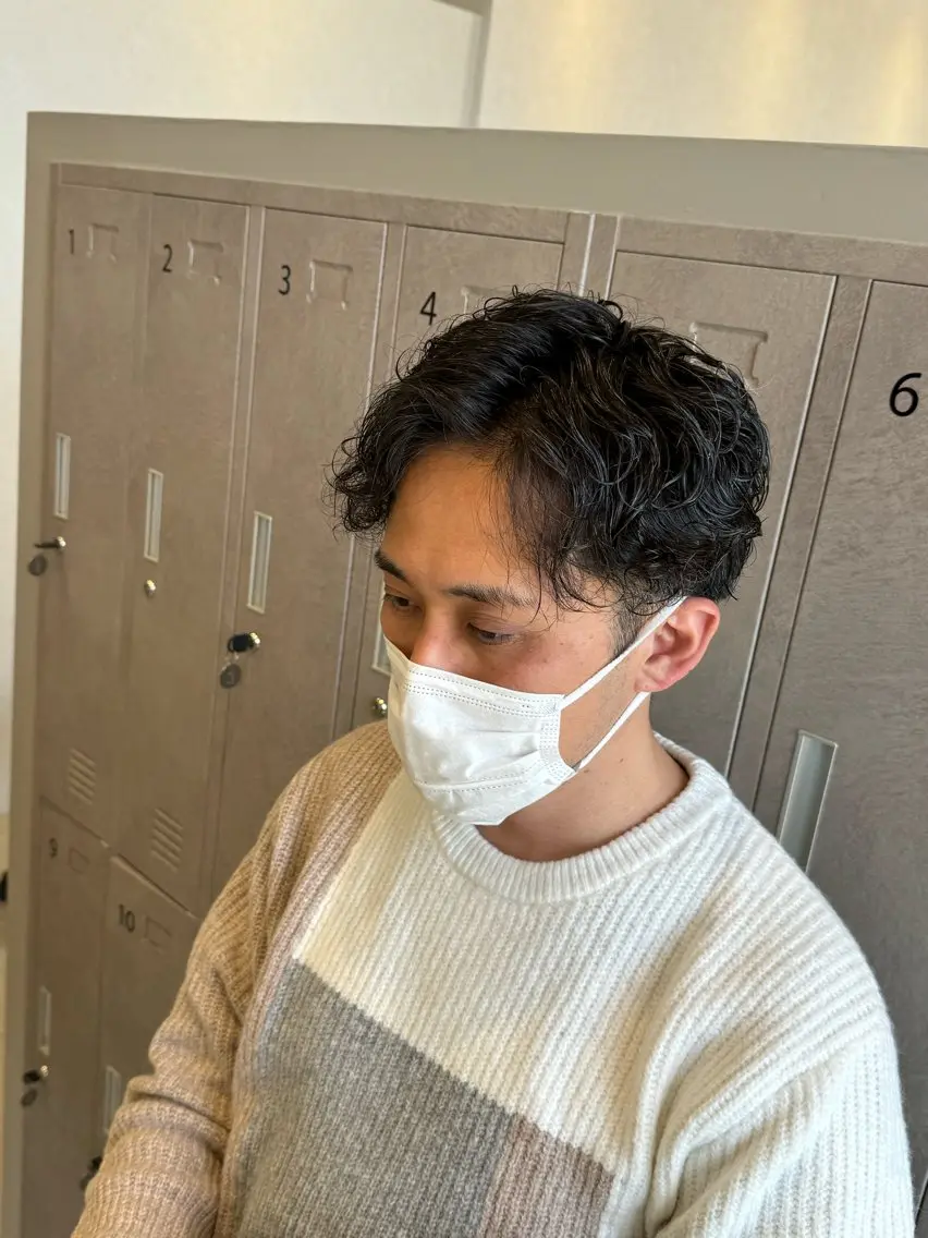 メンズ メンズパーマ パーマ 保坂 瞭のヘアスタイル