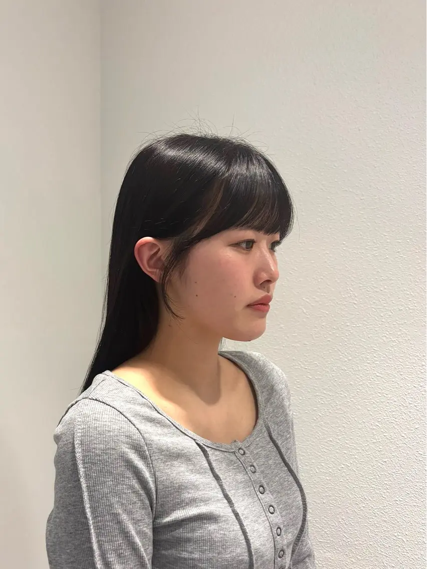 【簡単イメチェン🌟】前髪カットの写真