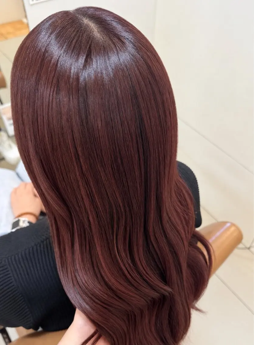 ロング 髪質改善 池田 菜摘のヘアスタイル