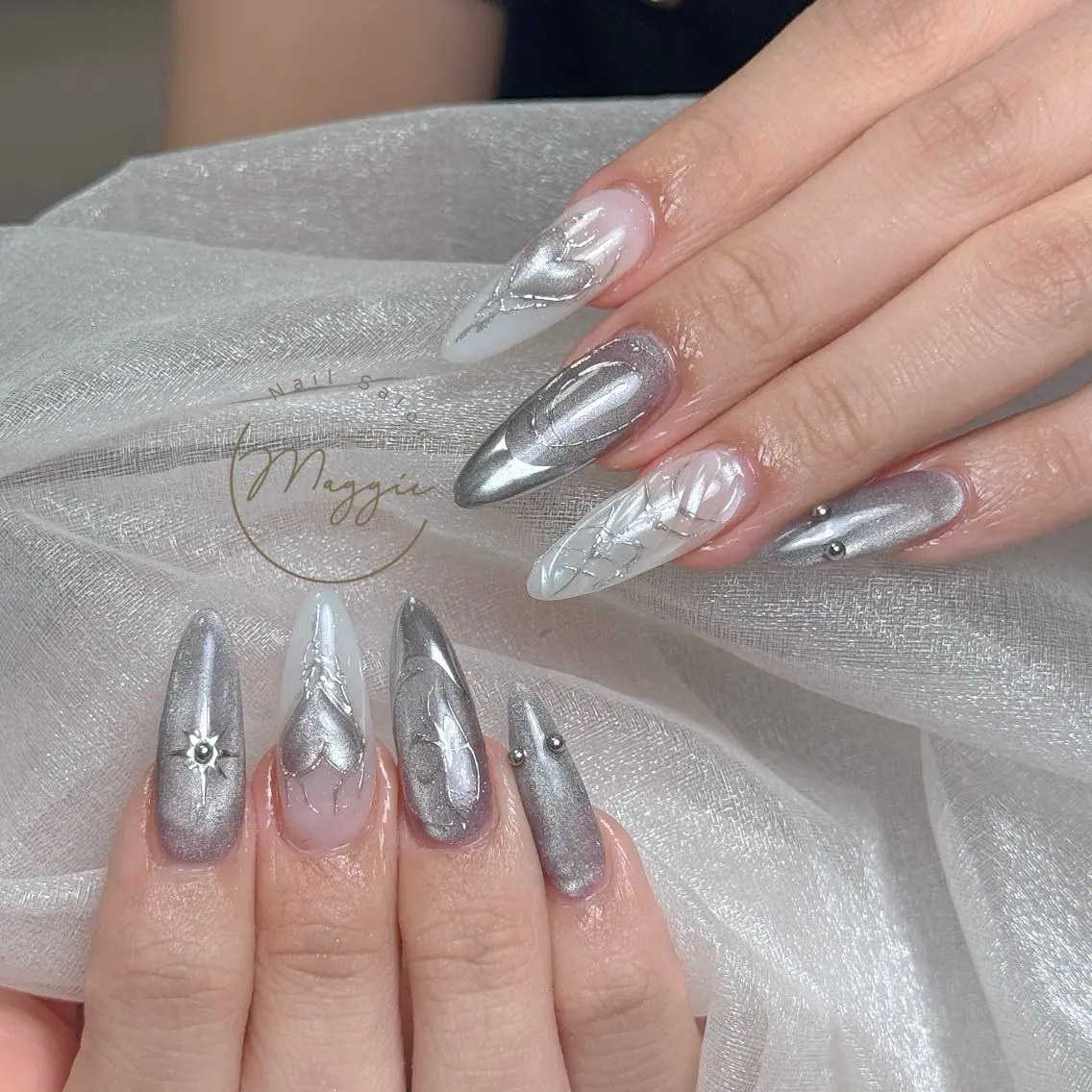 ネイル ハンドネイル Maggie Nail🦩のネイルデザイン