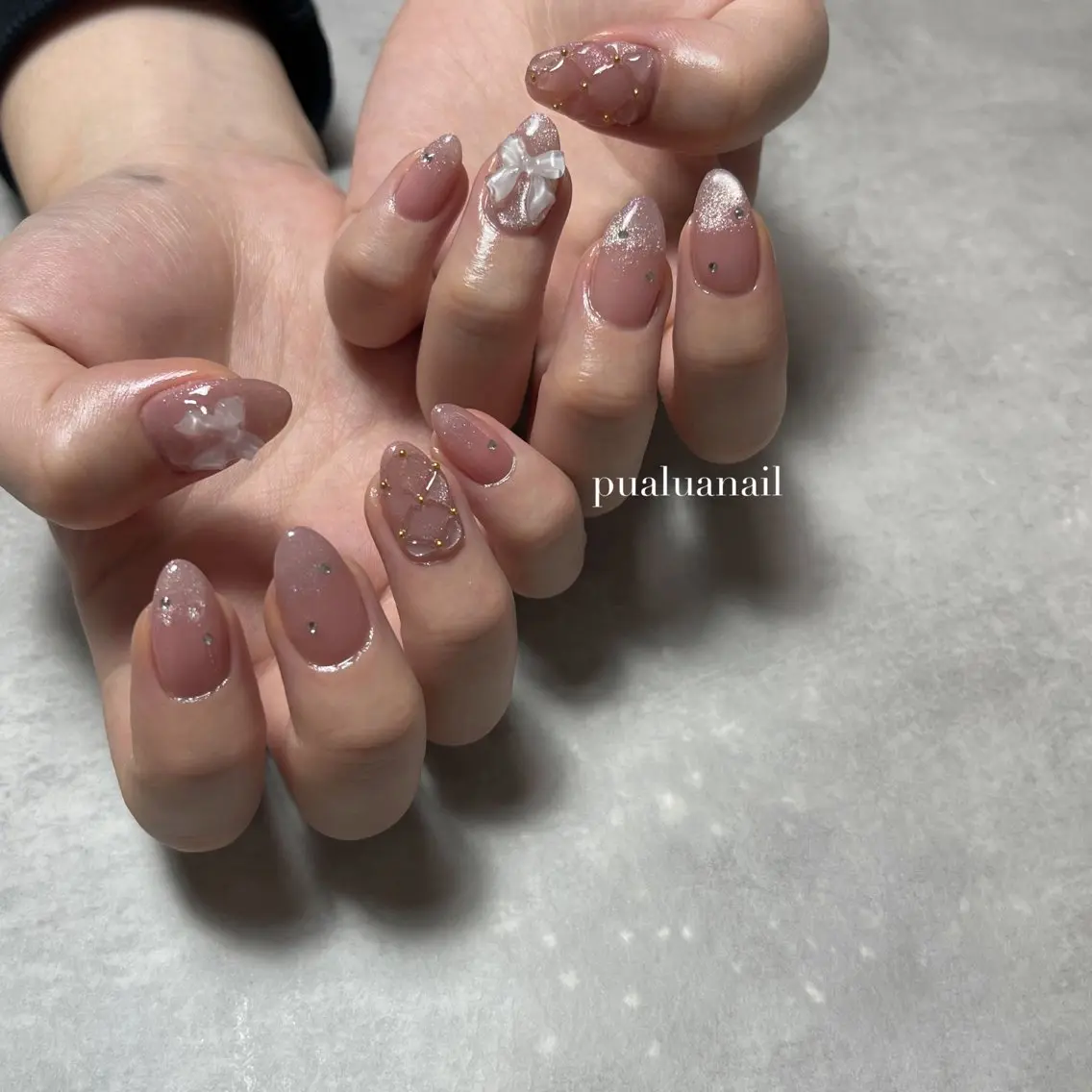 ネイル ハンドネイル pualua miharuのネイルデザイン