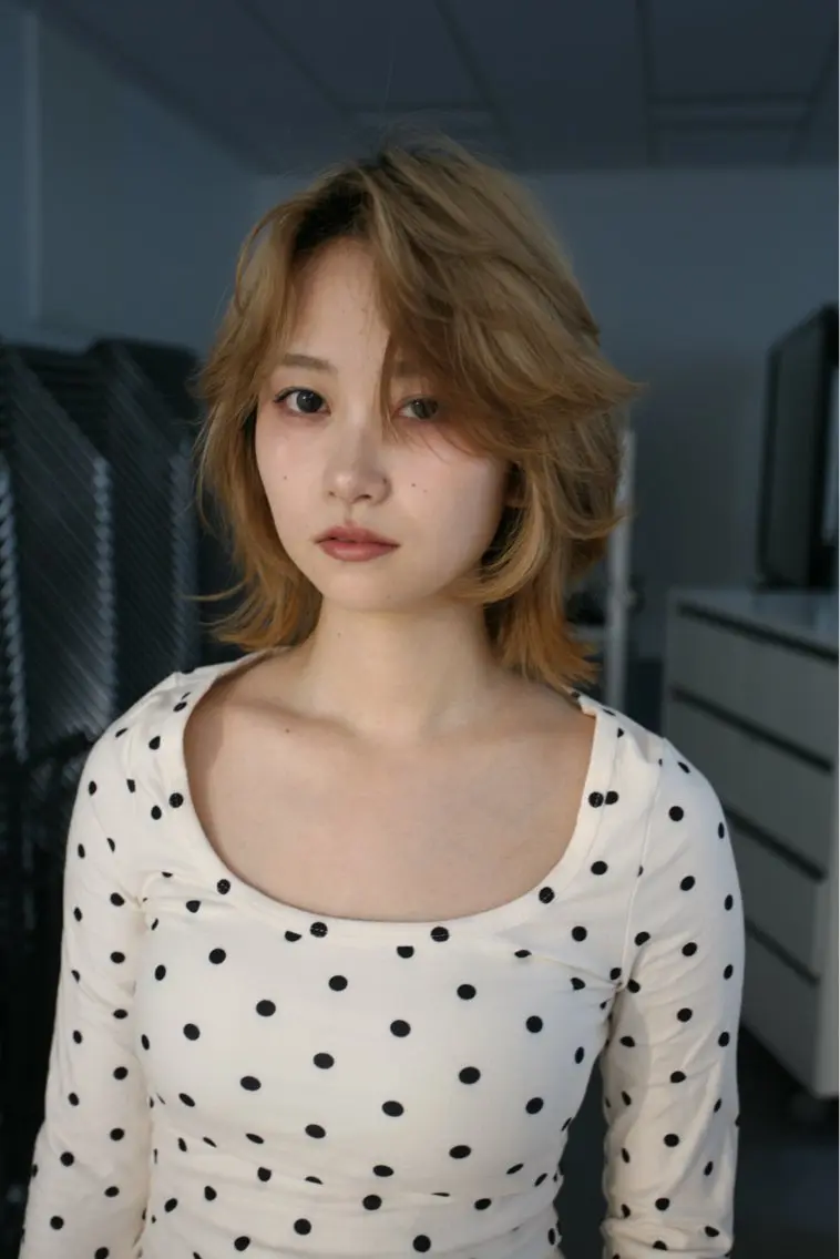 ショート 渋谷ショート、パーマ 美容師vain はるのヘアスタイル