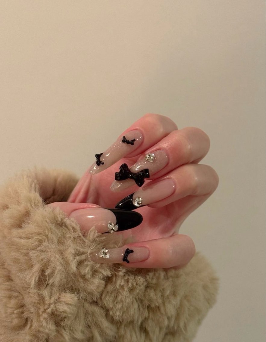 ネイル 長さ出し フレンチネイル グラデーション 韓国ネイル ロングネイル ハンドネイル Josie nail salonのネイルデザイン