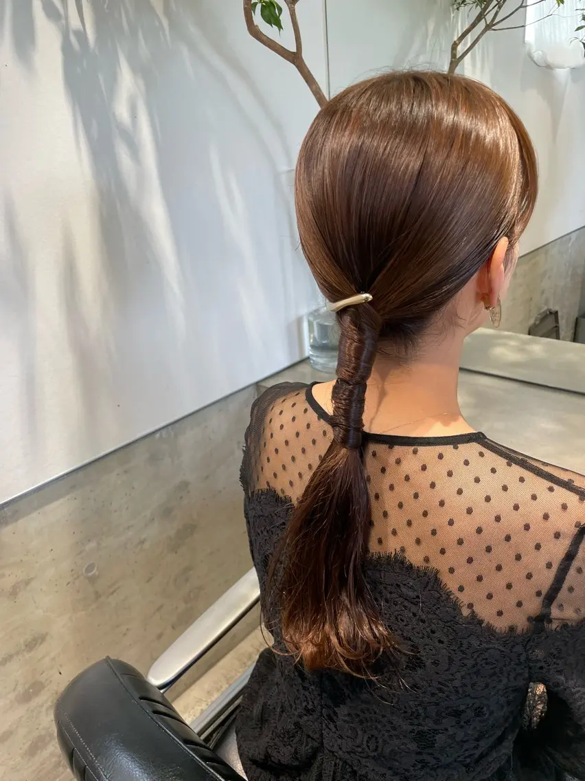 ロング ヘアアレンジ kilto.きょうか 🍑カットモデル🍑のヘアスタイル