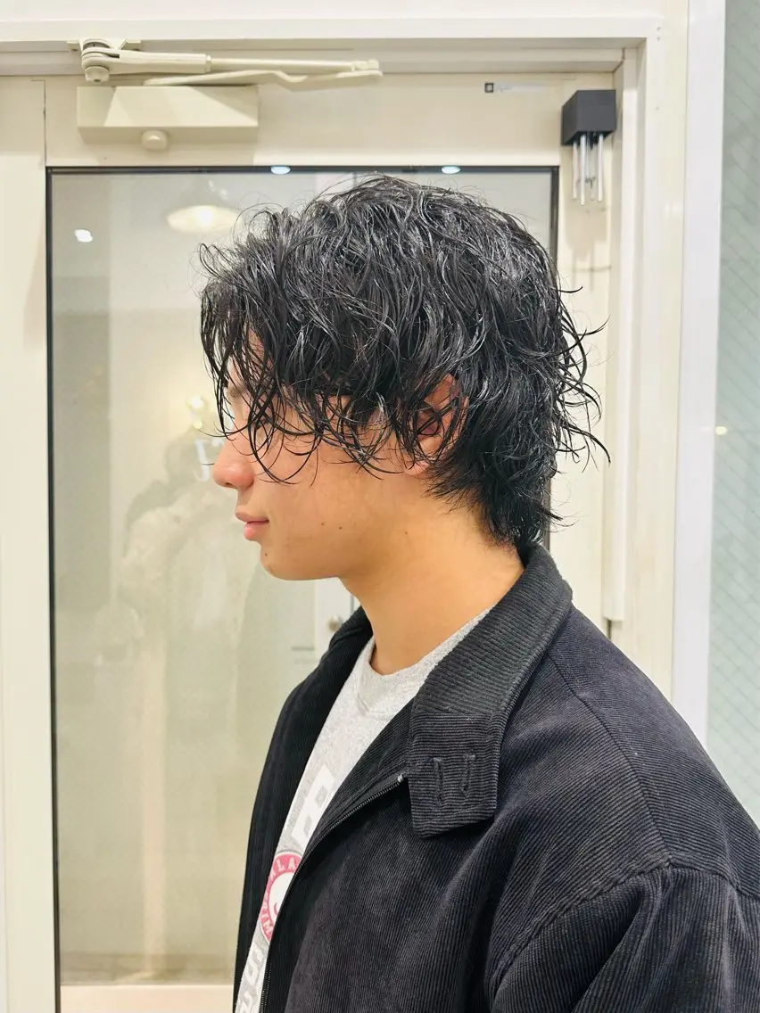 パーマ メンズ YUKI メンズ特化のヘアスタイル