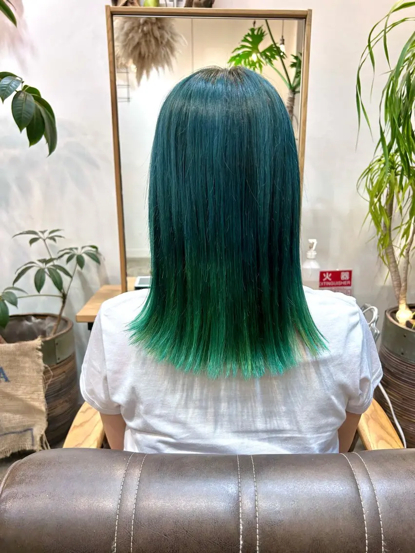 セミロング カット ヘアカラー トリートメント topstylist 満足度⭐️堀川星哉のヘアスタイル
