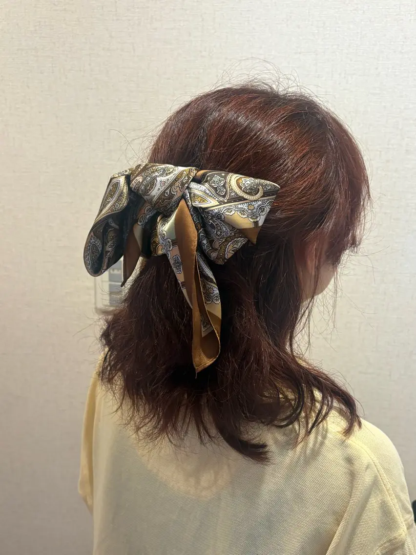 ミディアム ヘアアレンジ AnitoRai かおるのヘアスタイル