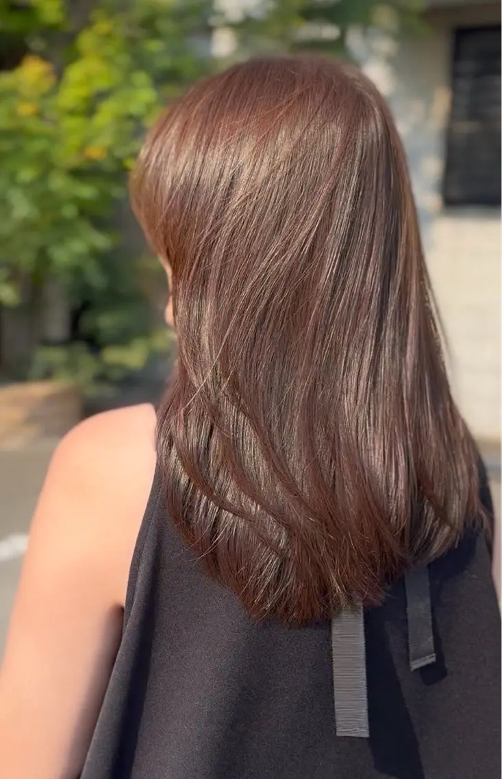 ロング 河淵 暉子のヘアスタイル