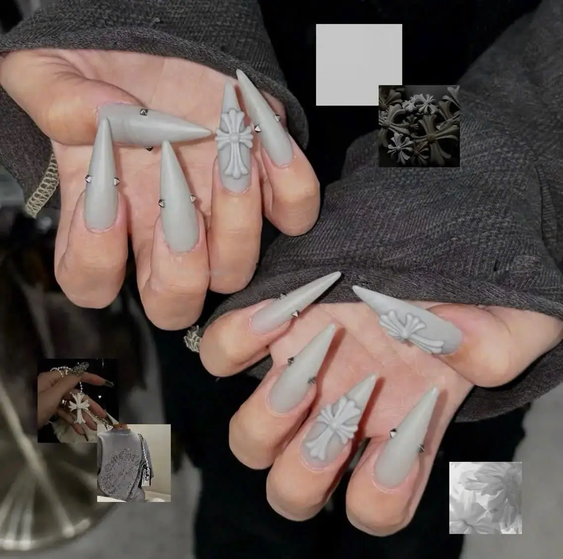 ロング 韓国風ヘア Aila Nail Shinokuboのネイルデザイン