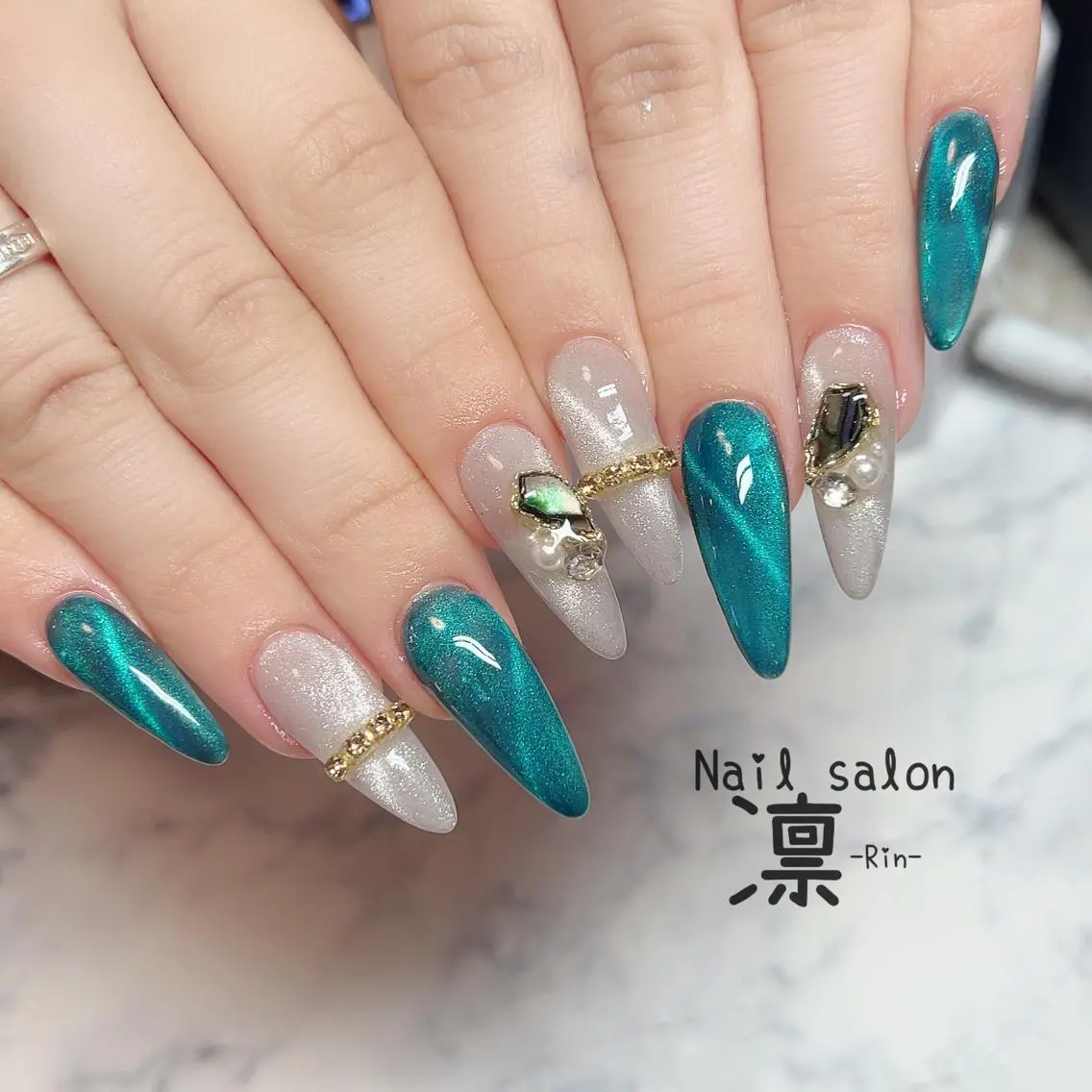 ネイル スカルプネイル private salon凛のネイルデザイン