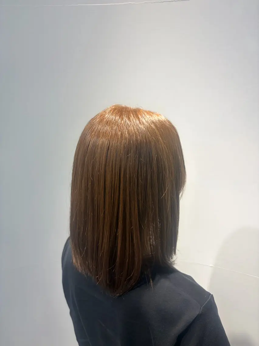 ミディアム ヘアカラー mana / 藤崎美容室のヘアスタイル