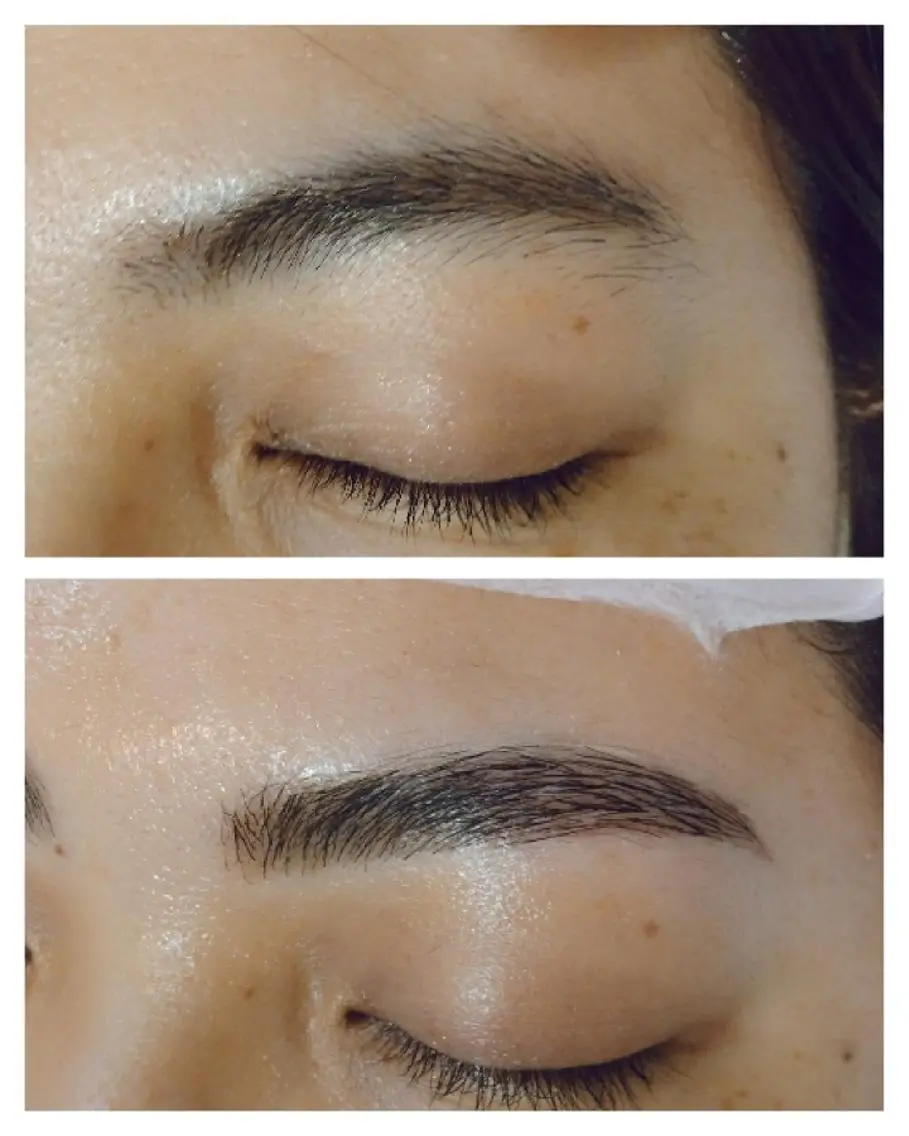 ブロウリフト+眉Waxの写真