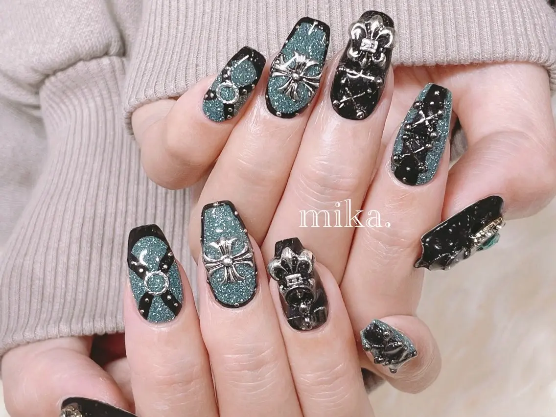 ネイル アートネイル ジェルネイル 韓国ネイル パラジェル スカルプネイル Nail&eye Belireのネイルデザイン