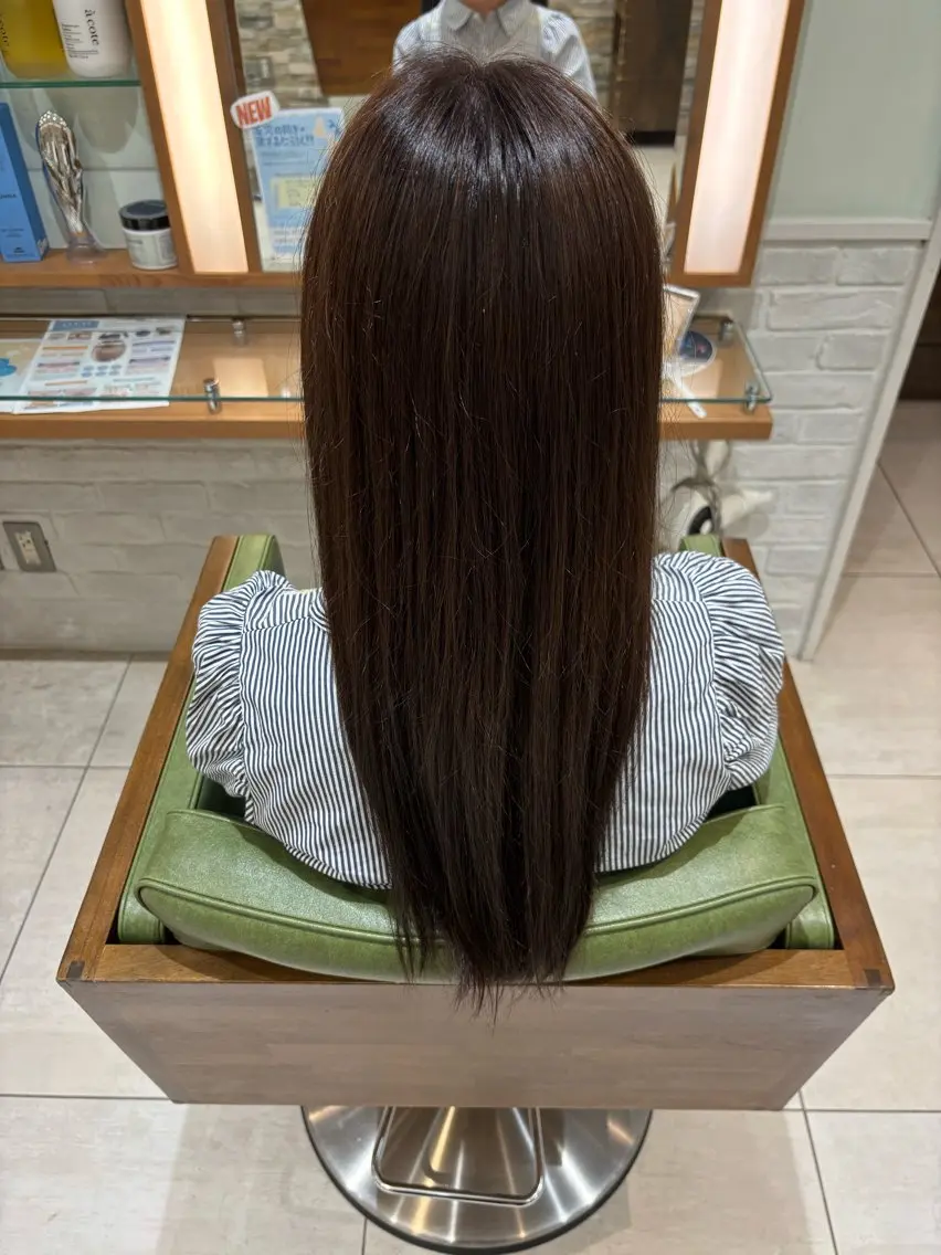 ロング 小川 早喜のヘアスタイル