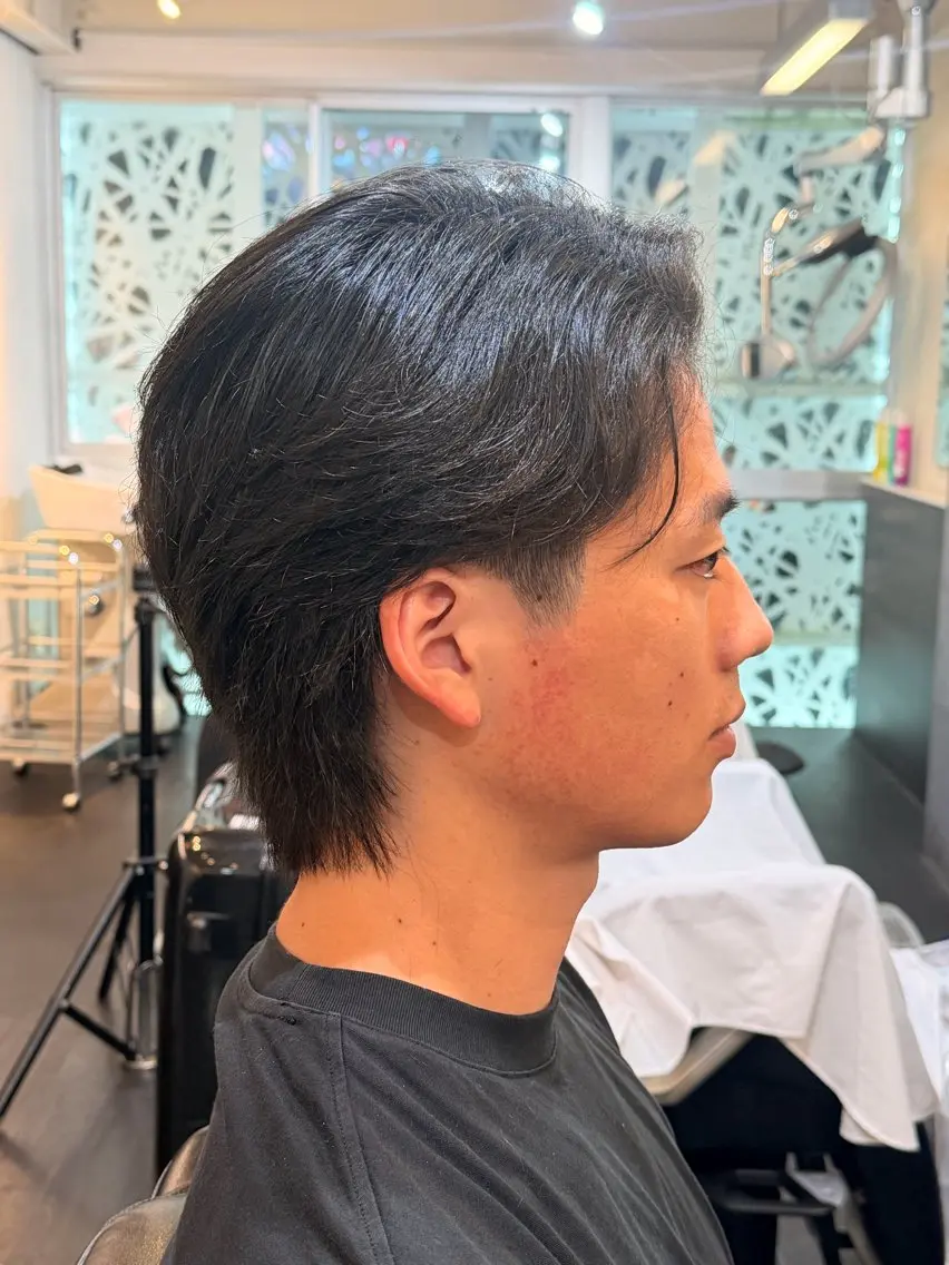ミディアム メンズ カット きょーすけ 💈barberのヘアスタイル