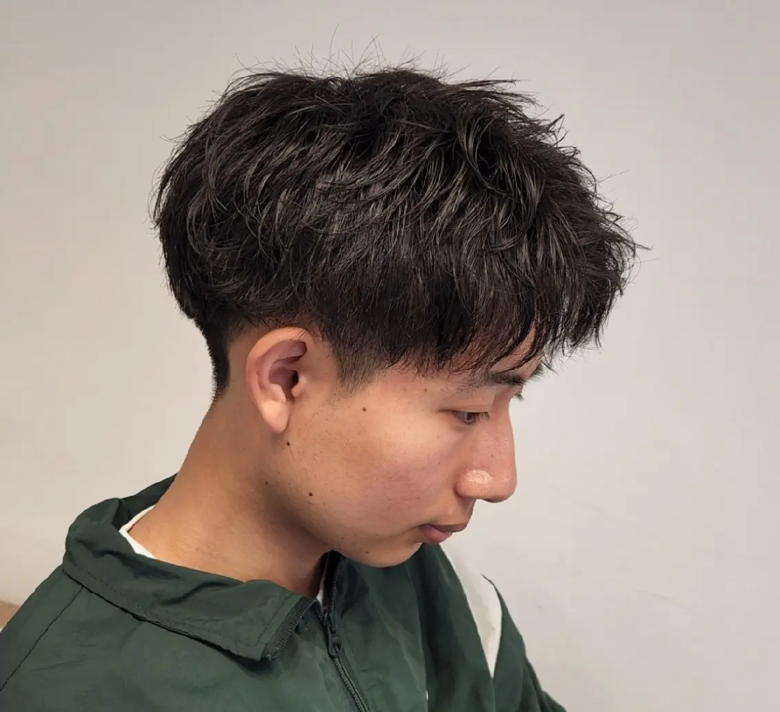 ショート パーマ メンズ 【イケメン風パーマ】 SHOFYのヘアスタイル