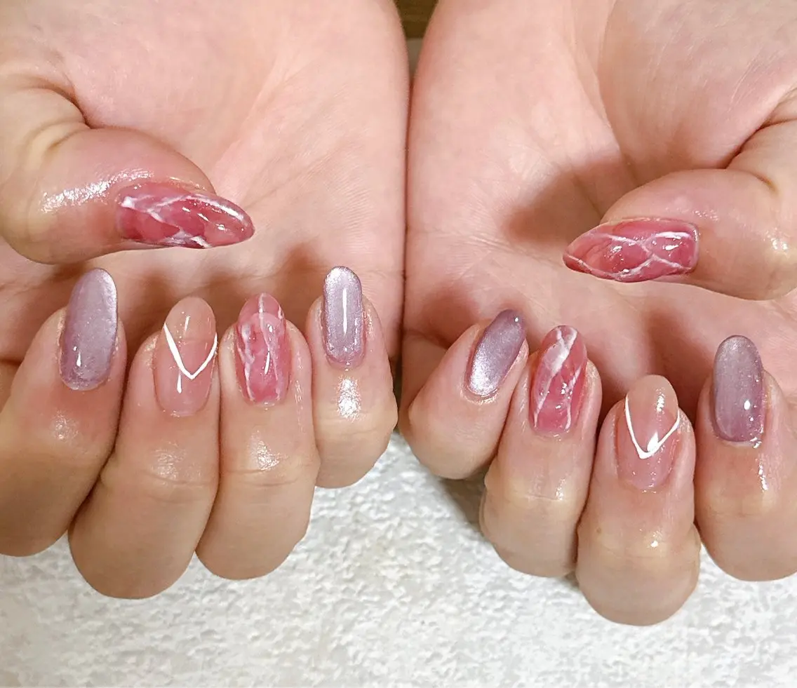 ネイル ハンドネイル mogunail &blowのネイルデザイン