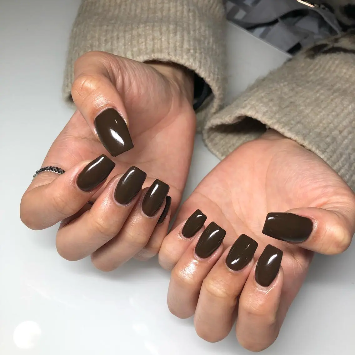 ネイル 長さ出し nail salon Soiréeのネイルデザイン