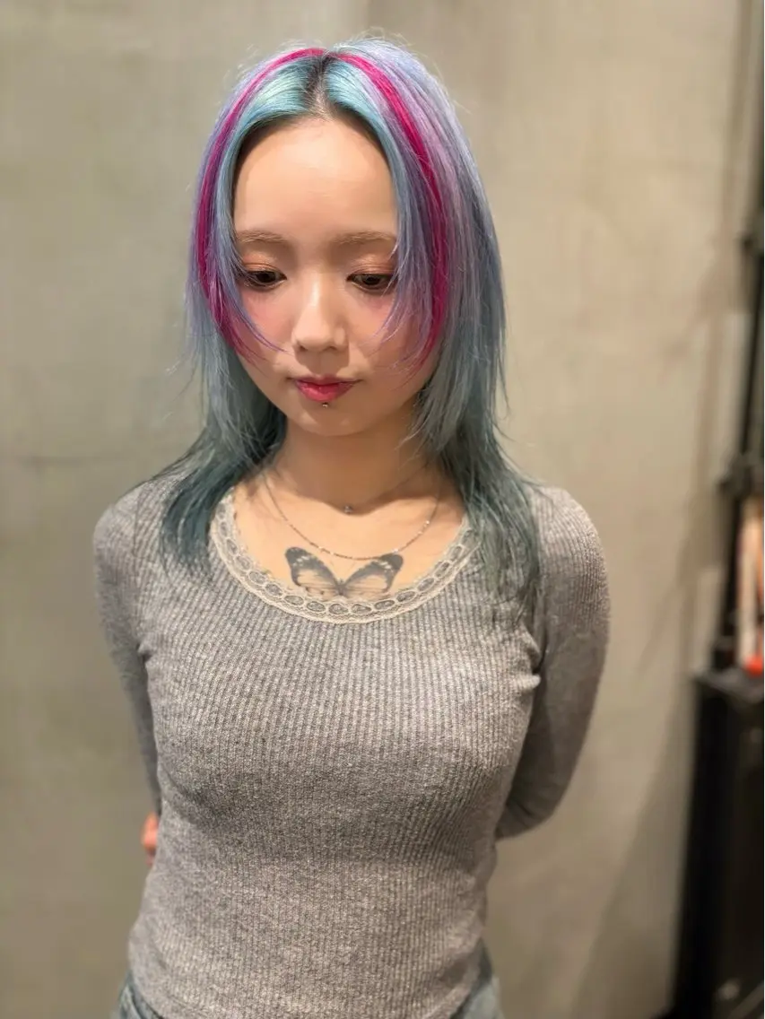 ミディアム カラー ヘアカラー トリートメント 優作 〜圧倒的信頼〜のヘアスタイル