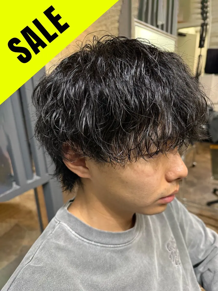 【ミニモ限定】似合わせカット+スパイラルorツイストスパイラルor波巻きパーマ💇 当店ご利用初めての方限定🔥の写真