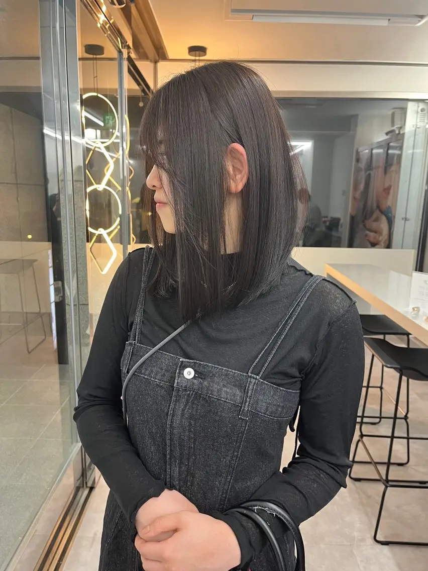セミロング トリートメント トリートメント LAKING 🐣chihiroのヘアスタイル