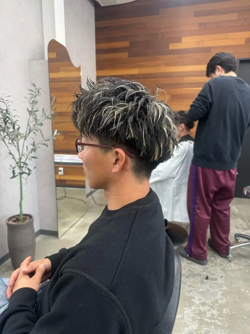 【ご新規様限定メニュー】メンズカット＋ワンカラー【平日限定メニュー】の写真
