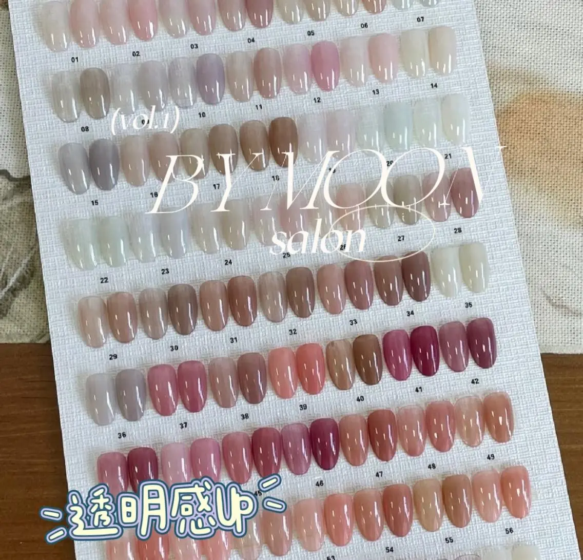ネイル By moonネイル 🌷ワンホン/韓国風のネイルデザイン