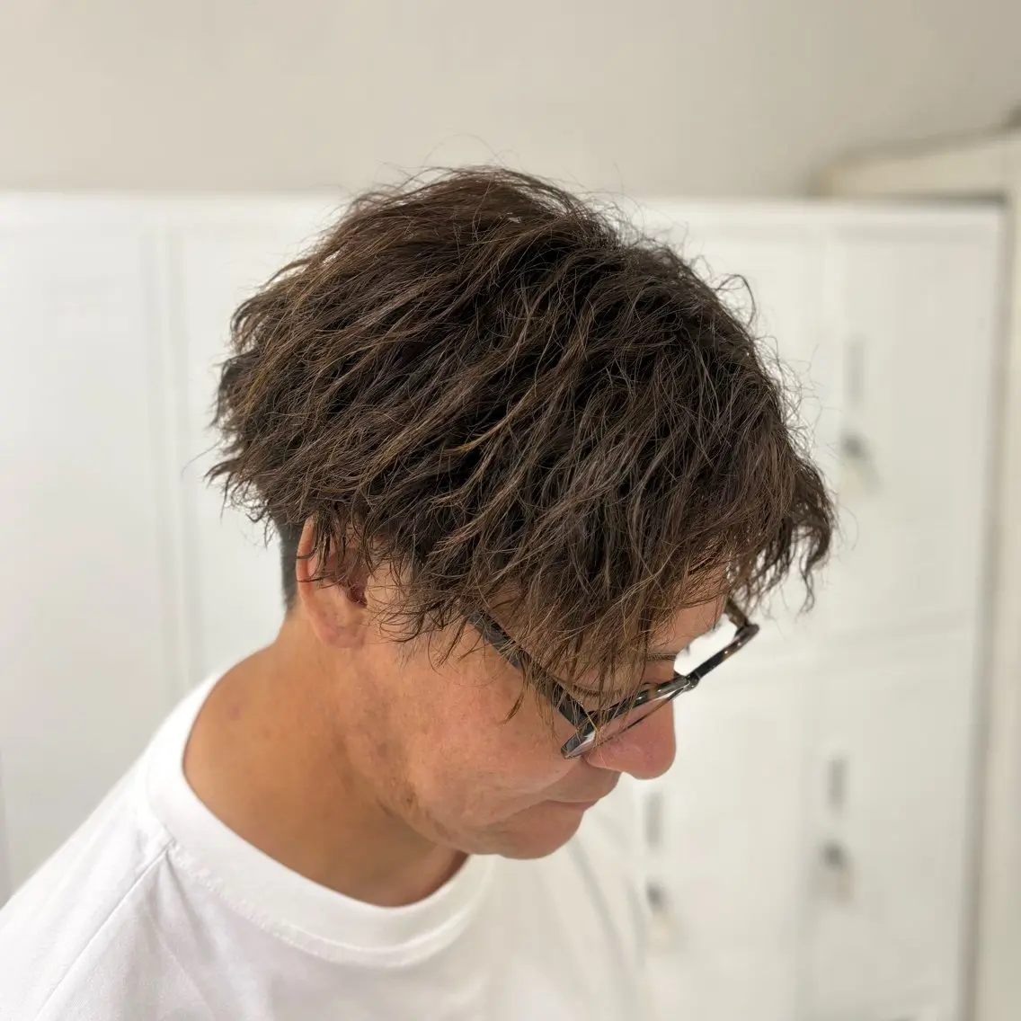 パーマ メンズ メンズパーマ ツイストスパイラルパーマ スパイラルパーマ カット パーマ 阿部 渓太のヘアスタイル