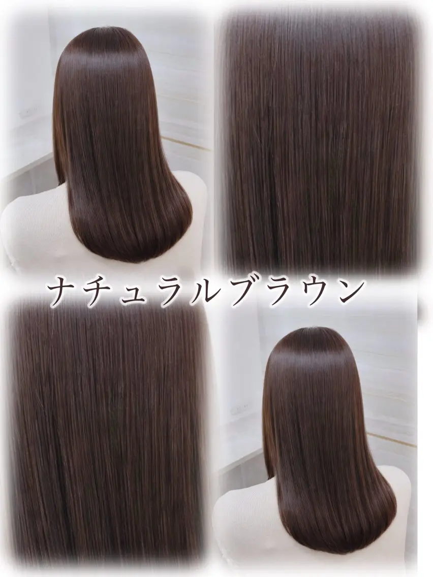 ロング カラー ヘアカラー トリートメント 💜eluあやね💜 🫧カラー・縮毛矯正のヘアスタイル