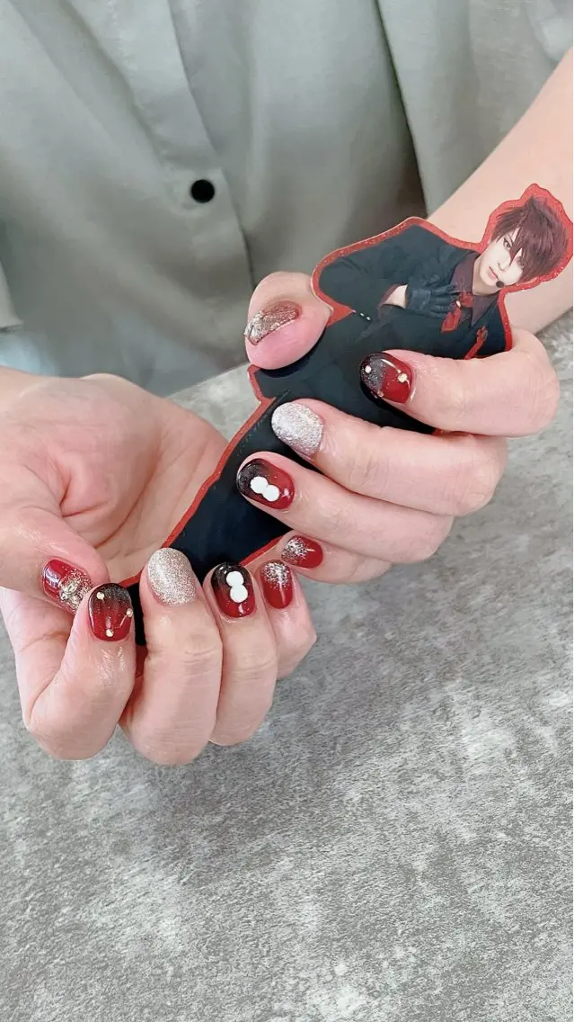 ネイル ハンドネイル ハンドケア shino🌟 痛ネイルのネイルデザイン