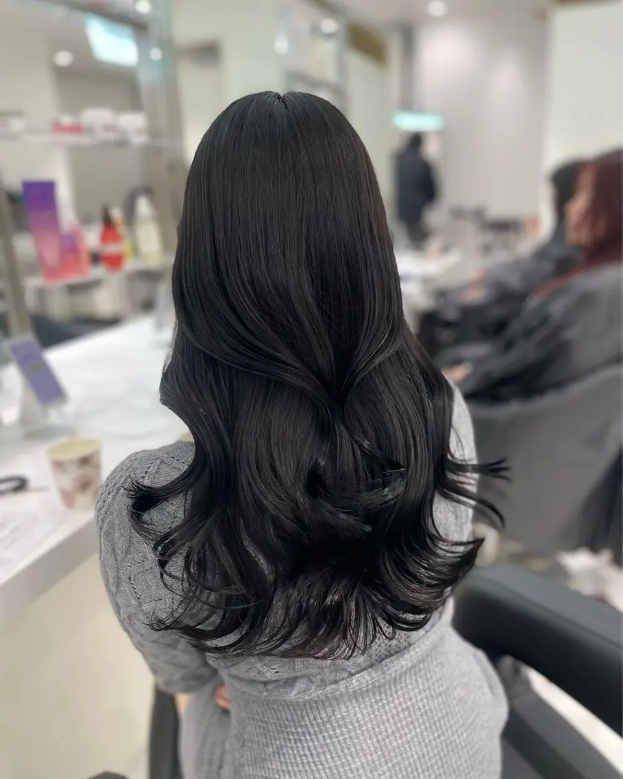 ロング カラー ヘアカラー 野口 楓華のヘアスタイル